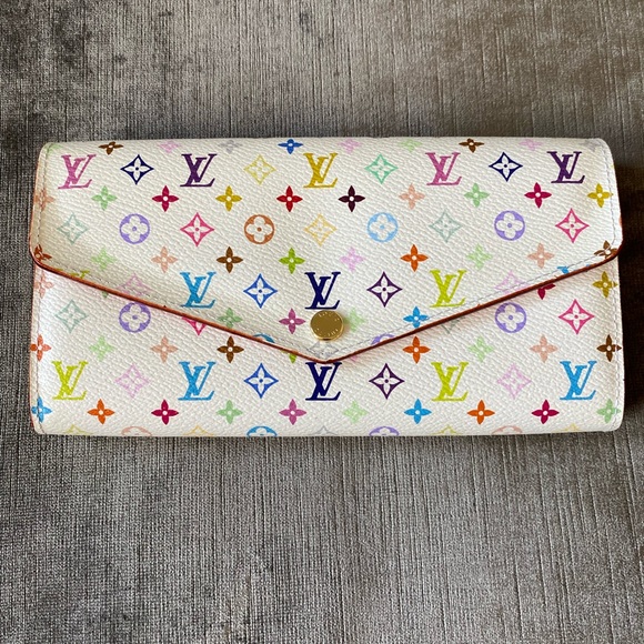 ✨BRAND NEW ✨💯% AUTHENTIC LOUIS VUITTON SARAH WALLET MULTICOLOR - Picture 1 of 17